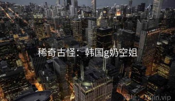 稀奇古怪：韩国g奶空姐