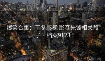 爆笑合集：丁冬影视 影音先锋相关段子 · 档案9123