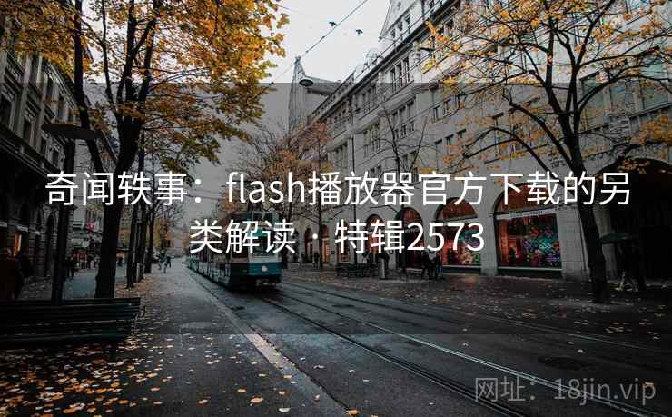 奇闻轶事：flash播放器官方下载的另类解读 · 特辑2573